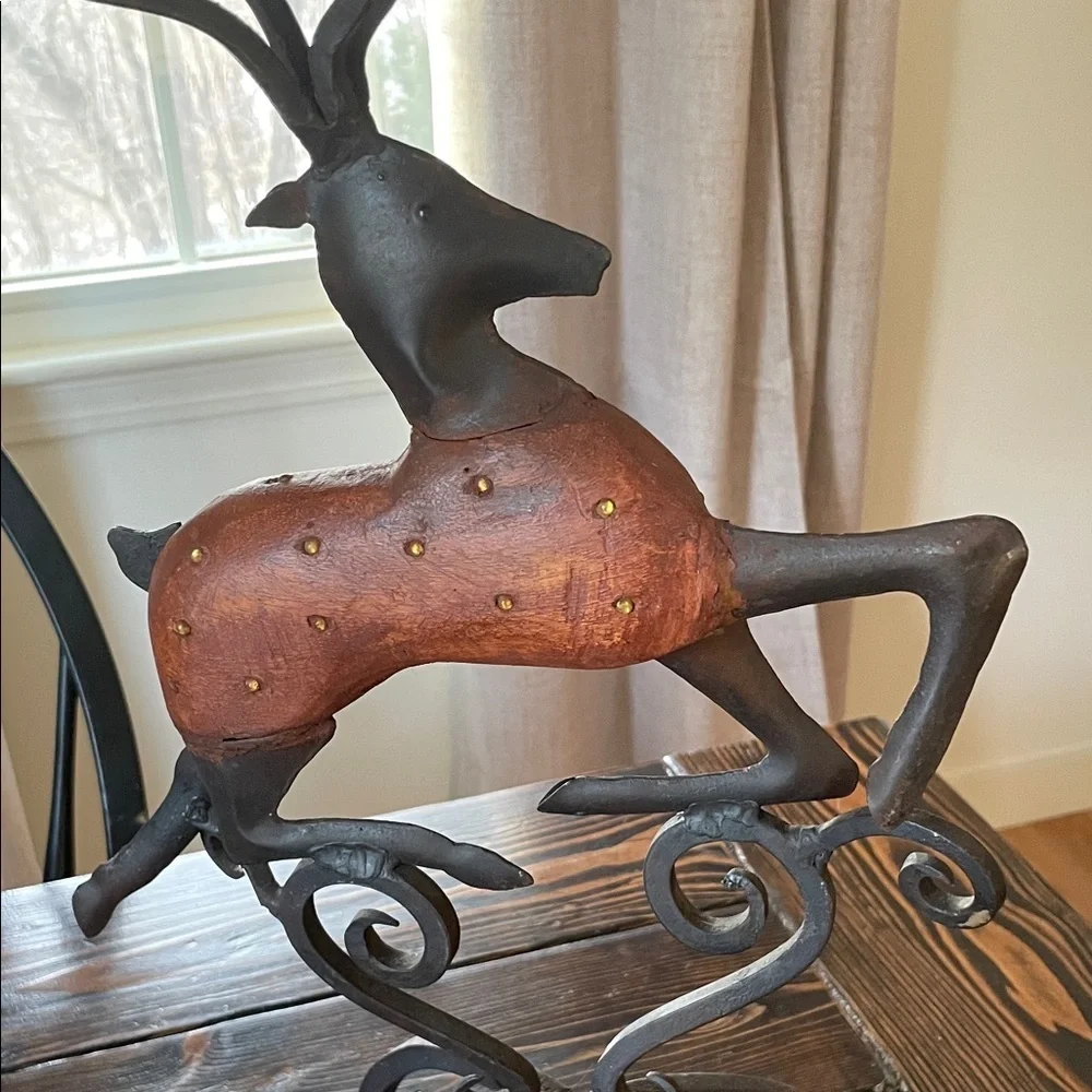 Pier 1 elegant reindeer